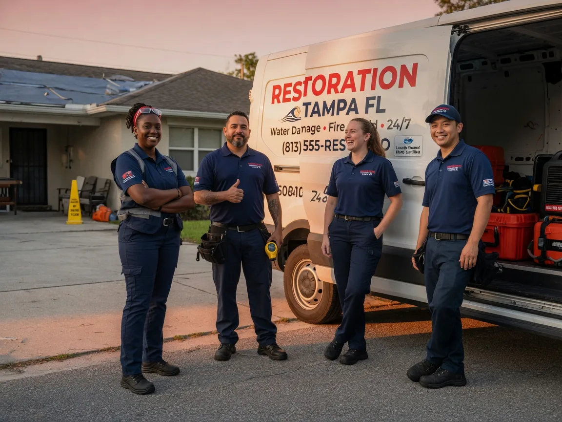 Water Damage Restoration company in Saline, LA