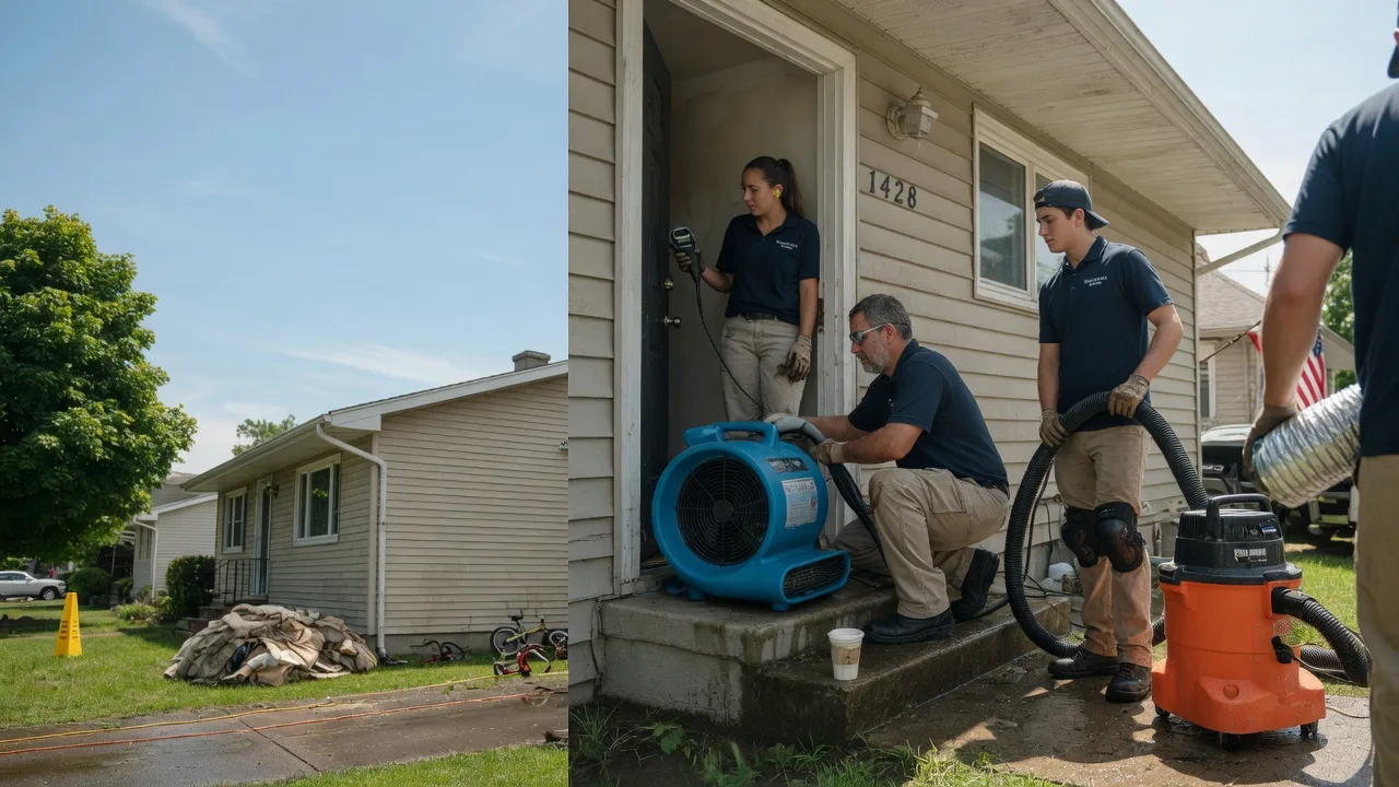Water Damage Restoration in Saline, LA near me